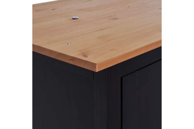 Шкаф раздвижной КЫМОР Черный/Светло-коричневый-9