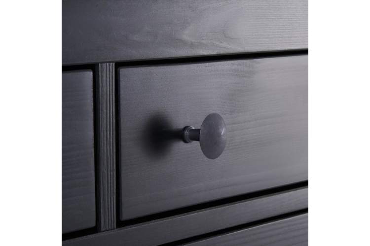 Комод КЫМОР 6 ящиков Черный-8