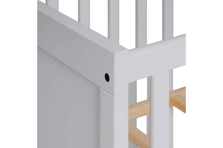 Кровать детская КОЧ 60х120 Светло-серый-13