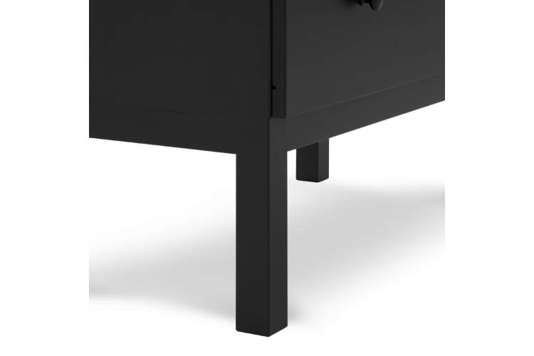 Комод ТИРАНА 3 ящика Черный-8