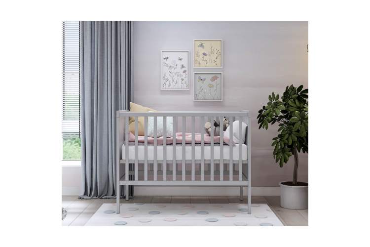 Кровать детская КОЧ 60х120 Светло-серый-2