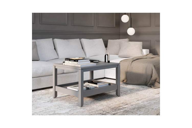 Журнальный стол КОДЗУВ 75x60 Серый-3