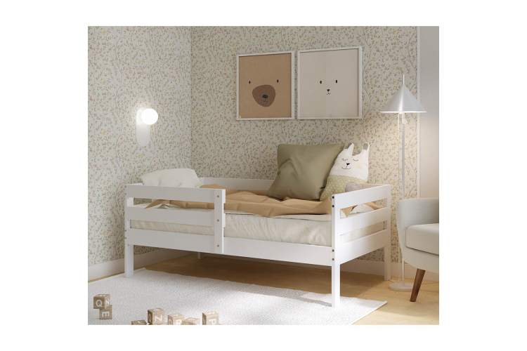 Кровать детская ОШ 80х160 Белый-3