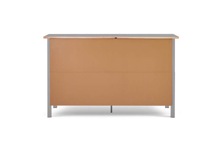 Комод КЫМОР 8 ящиков Серый-10