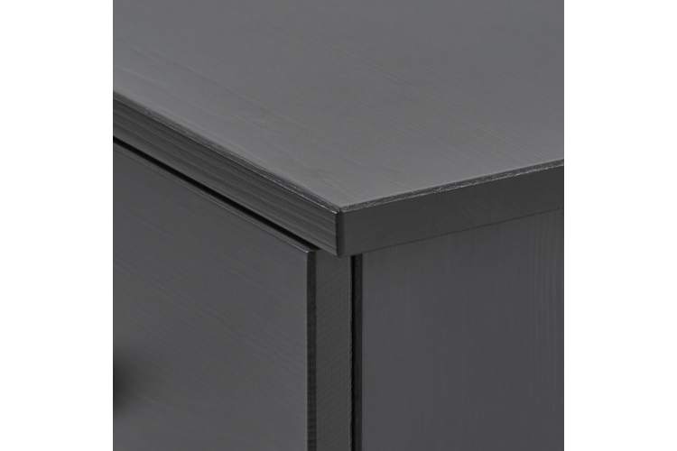 Комод ТИРАНА 3 ящика Черный-7