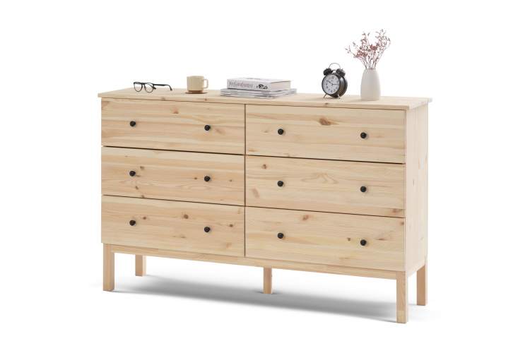 Комод ТИРАНА 6 ящиков Без отделки