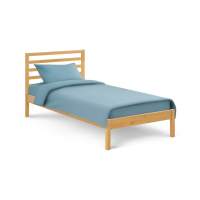 Кровать ТИРАНА 90х200 Светло-коричневый