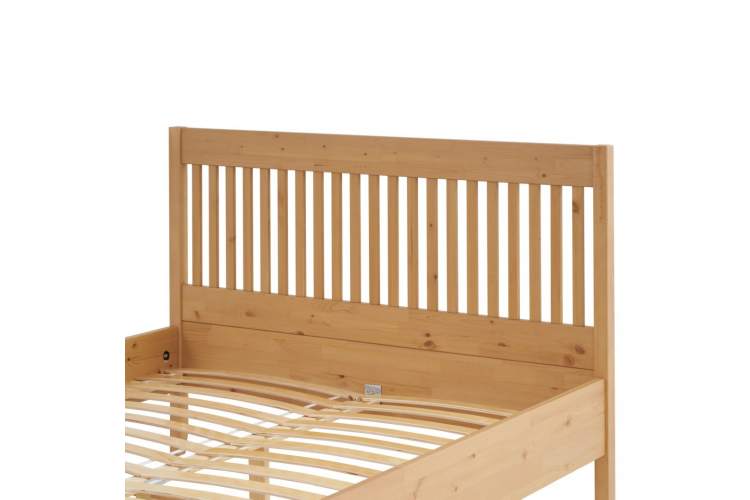 Кровать ИЛЕКСА 140х200 Светло-коричневый-10