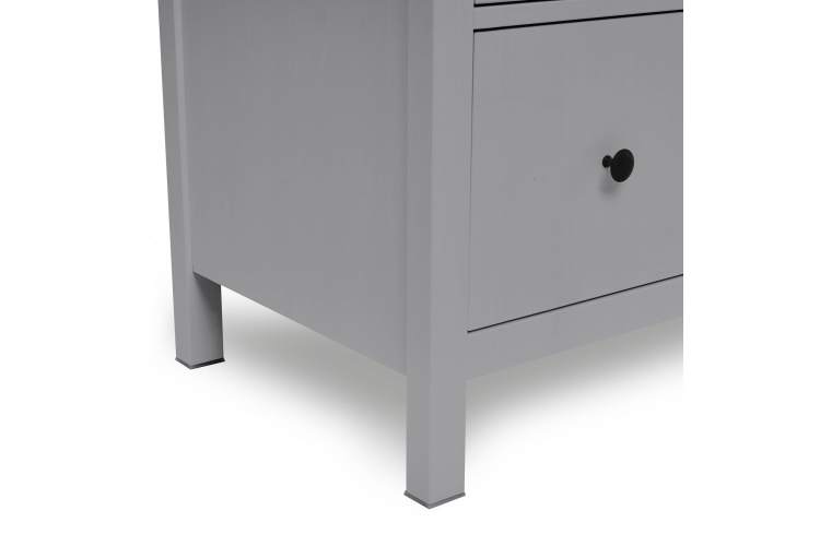 Комод КЫМОР 8 ящиков Серый-7