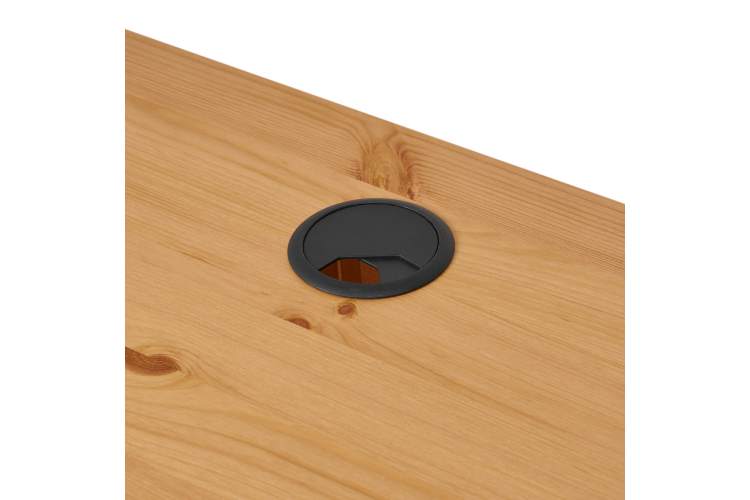 Письменный стол КЫМОР 155х65 Белый/Светло-коричневый-16