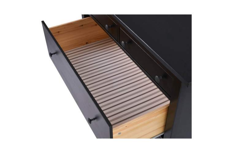 Комод КЫМОР 6 ящиков Черный-6