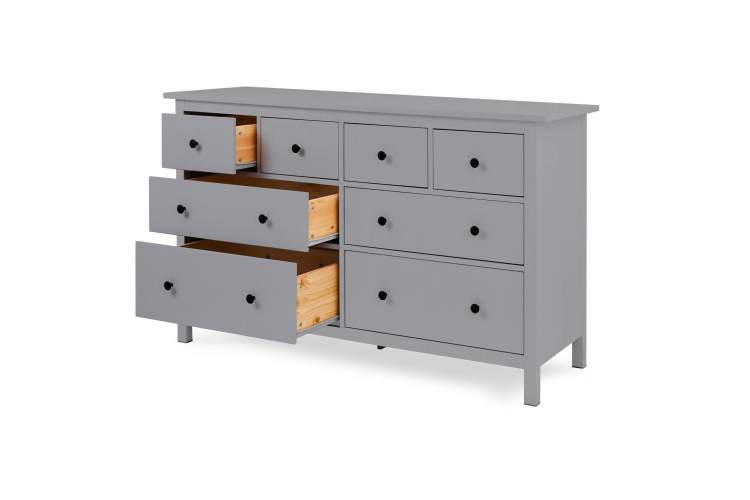 Комод КЫМОР 8 ящиков Серый-2