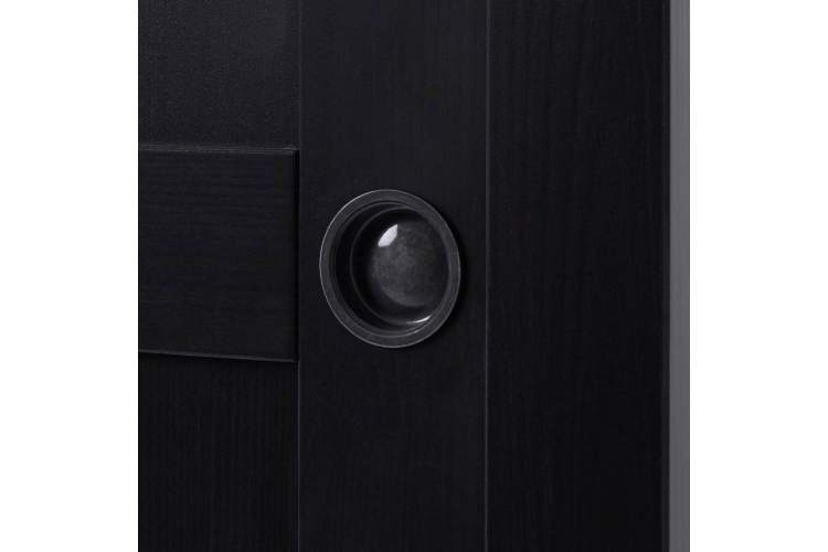 Шкаф раздвижной КЫМОР Черный/Светло-коричневый-8