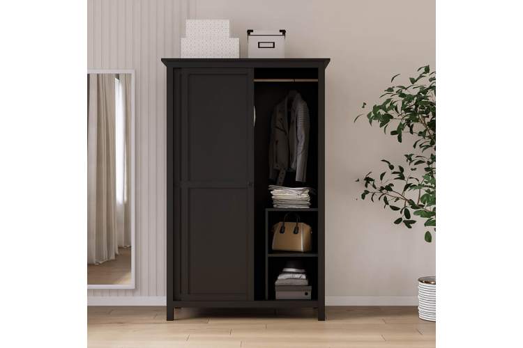 Шкаф раздвижной КЫМОР Черный-3