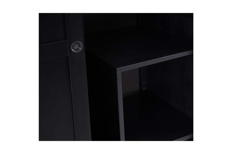 Шкаф раздвижной КЫМОР Черный-6