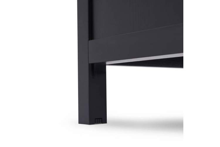 Шкаф раздвижной КЫМОР Черный/Светло-коричневый-10