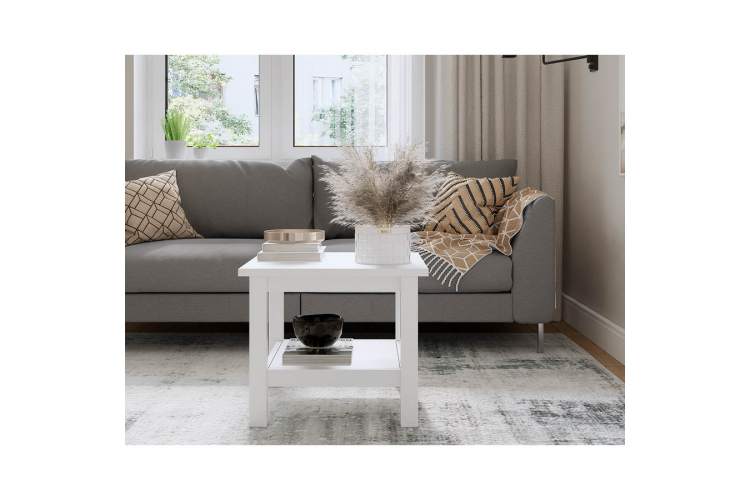 Журнальный стол КЫМОР 55х55 Белый-3