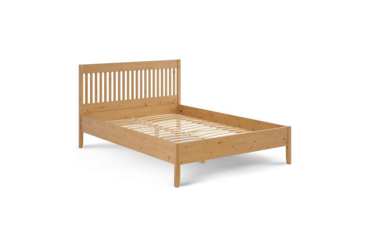 Кровать ИЛЕКСА 140х200 Светло-коричневый-5