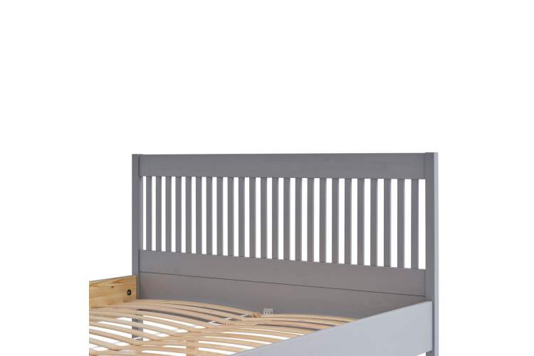 Кровать ИЛЕКСА 160х200 Серый-10