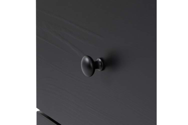 Комод ТИРАНА 3 ящика Черный-6