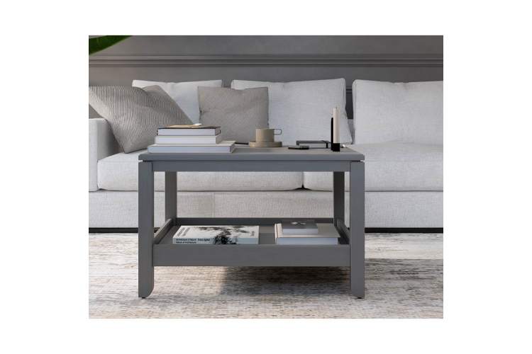 Журнальный стол КОДЗУВ 75x60 Серый-2