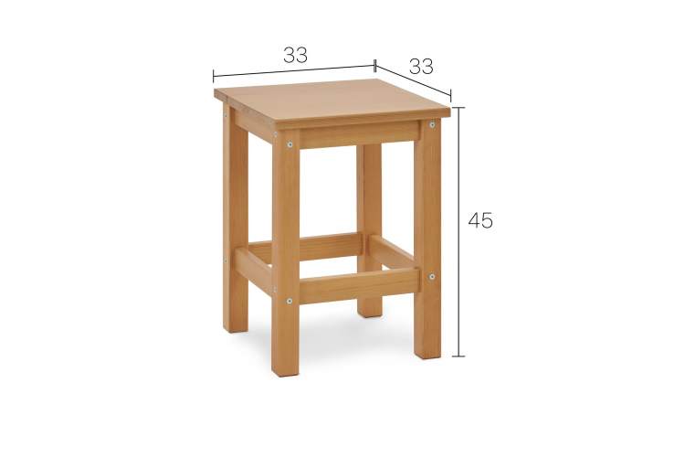 Табурет ОДРА Светло-коричневый-7