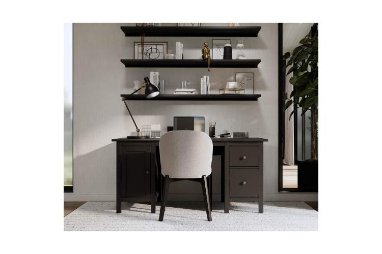 Письменный стол КЫМОР 155х65 Черный-3