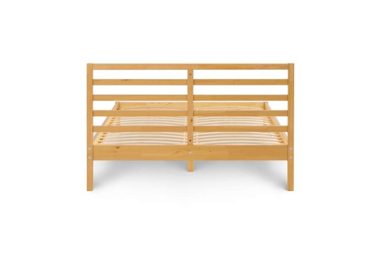 Кровать ТИРАНА 140х200 Светло-коричневый-10