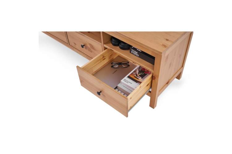 ТВ-тумба КЫМОР 148 Светло-коричневый-4