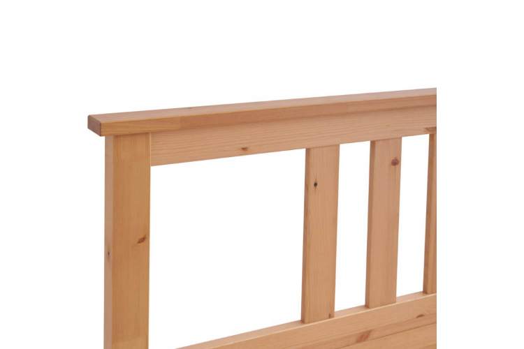 Кровать КЫМОР 140x200 Светло-коричневый-9