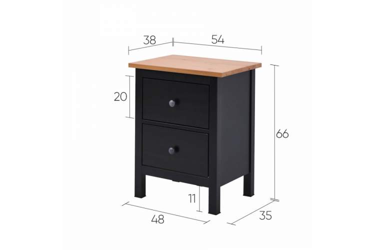 Тумба КЫМОР 2 ящика-12