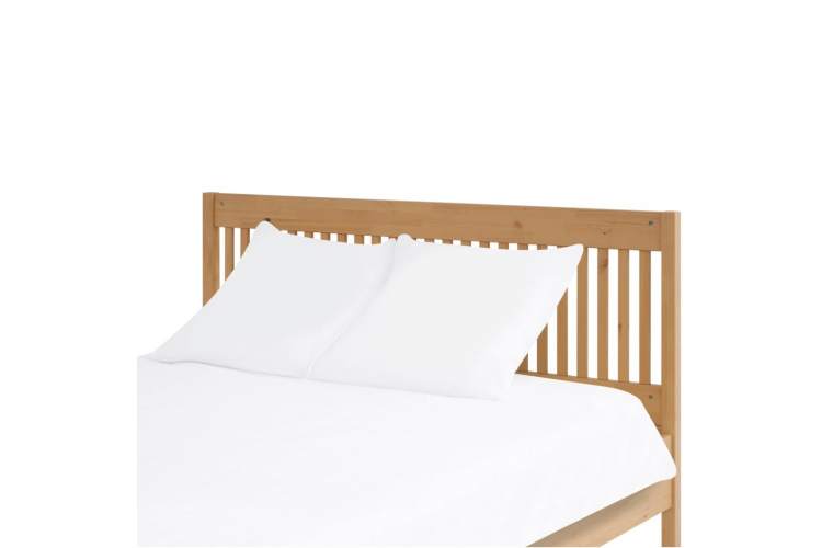 Кровать ИЛЕКСА 160х200 Светло-коричневый-9