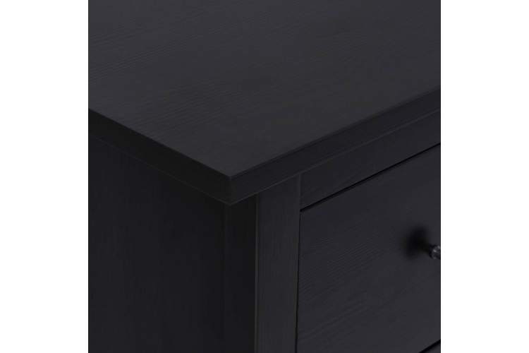 Комод КЫМОР 3 ящика Черный-8
