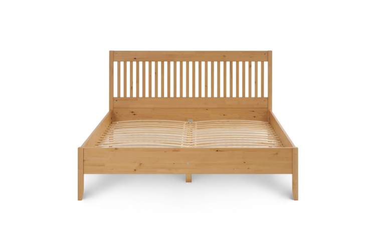 Кровать ИЛЕКСА 160х200 Светло-коричневый-6