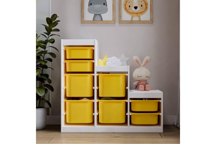 Каркас стеллажа СЫНОД 99х91х44 Белый-3