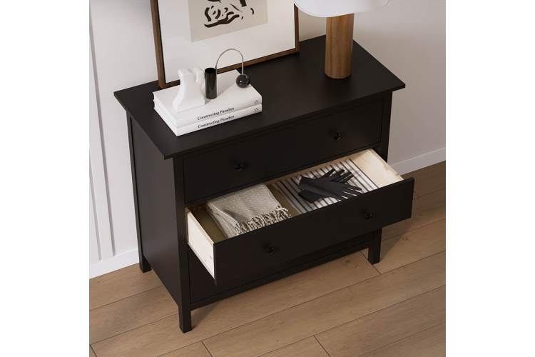 Комод КЫМОР 3 ящика Черный-3