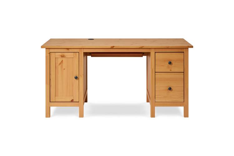 Письменный стол КЫМОР 155х65 Светло-коричневый-6