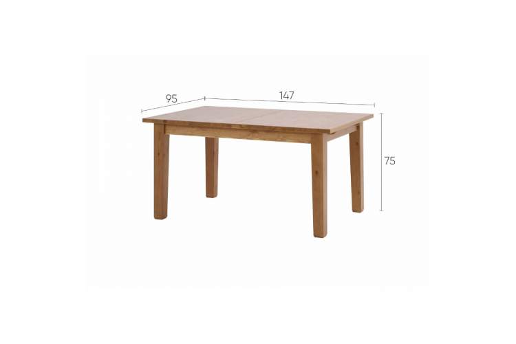 Раздвижной стол ШАНЬ 147/204x95-21