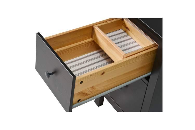 Письменный стол КЫМОР 155х65 Черный-10