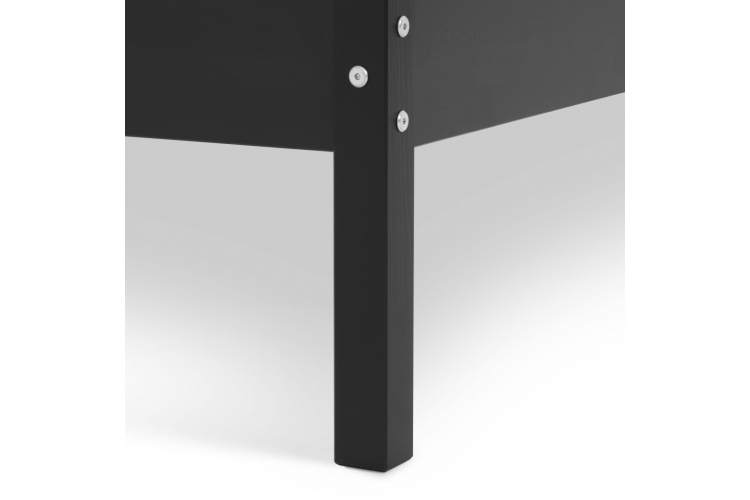 Кровать ТИРАНА 140х200 Черный-9