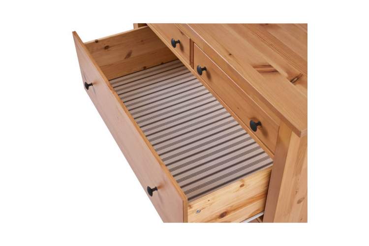 Комод КЫМОР 6 ящиков Светло-коричневый-6