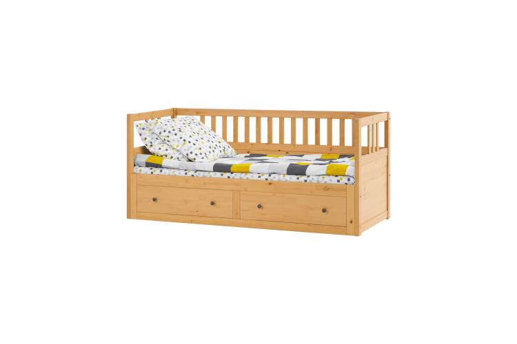 Кровать-кушетка КЫМОР с выдвижением 80x200 Светло-коричневый-1