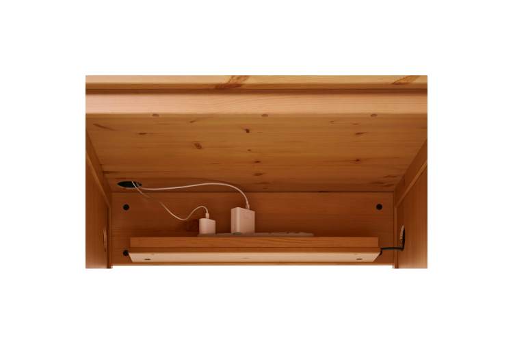 Письменный стол КЫМОР 155х65 Светло-коричневый-14