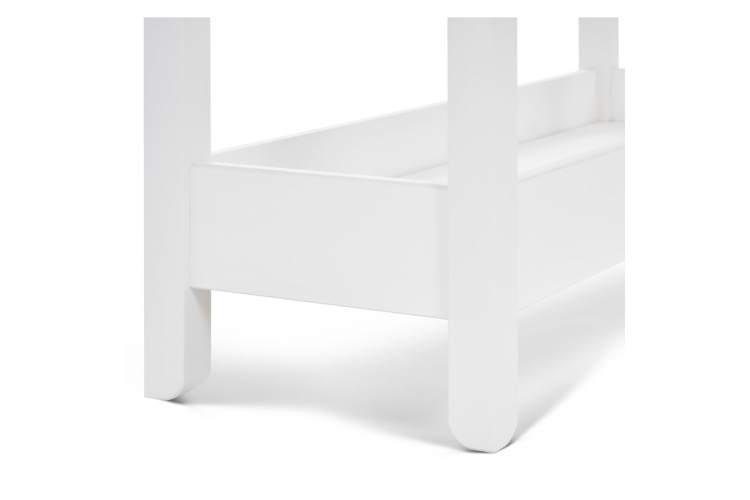 Консольный стол КОДЗУВ 100x35 Белый/Светло-коричневый-9