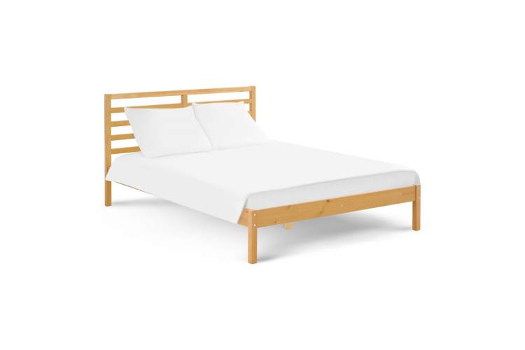 Кровать ТИРАНА 140х200 Светло-коричневый