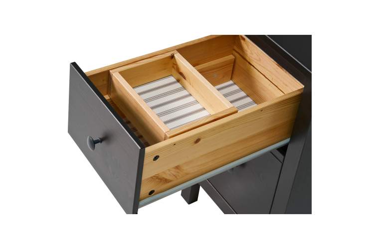 Письменный стол КЫМОР 155х65 Черный-11