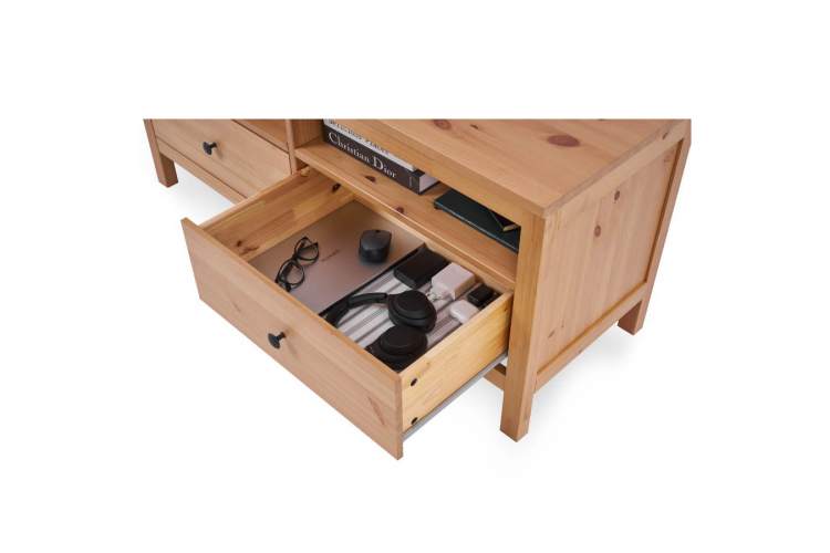 ТВ-тумба КЫМОР 124 Светло-коричневый-4