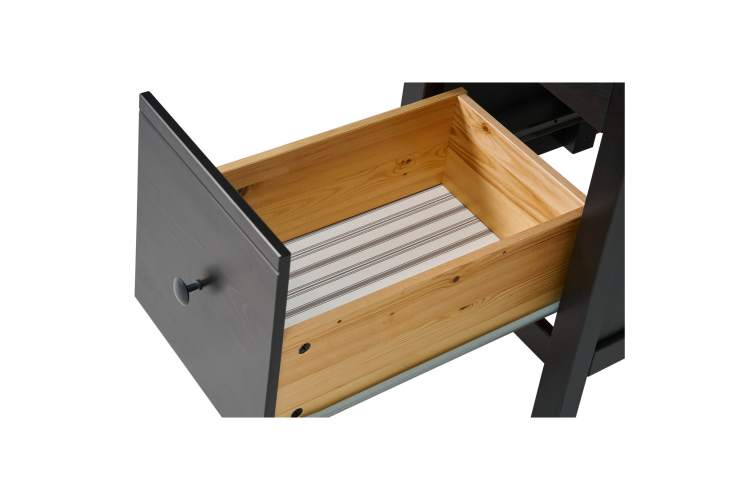 Письменный стол КЫМОР 155х65 Черный-12