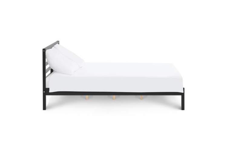 Кровать ТИРАНА 140х200 Черный-6