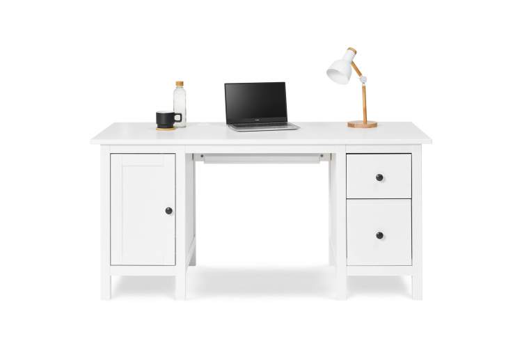 Письменный стол КЫМОР 155х65 Белый-1